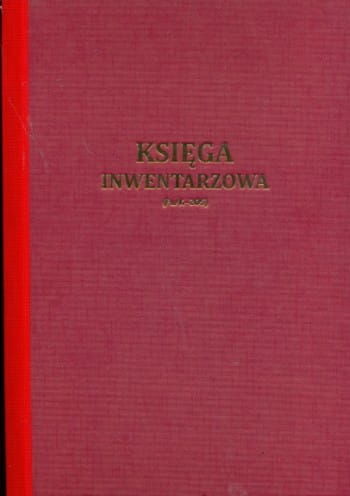 Firma krajewski Księga inwentarzowa A4/oprawa twarda [Pu/K-205] Pu/K-205
