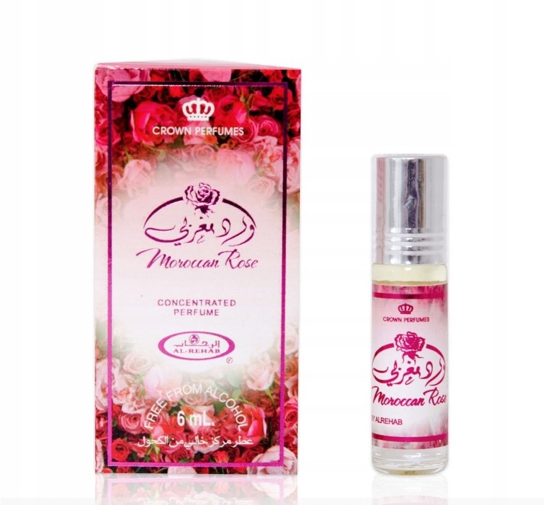 AL REHAB Arabskie Perfumy W Olejku Moroccan Rose