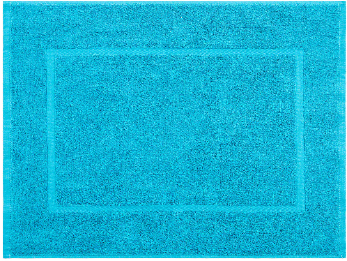 Stopka łazienkowa Comfort, niebieski, 50 x 70 cm