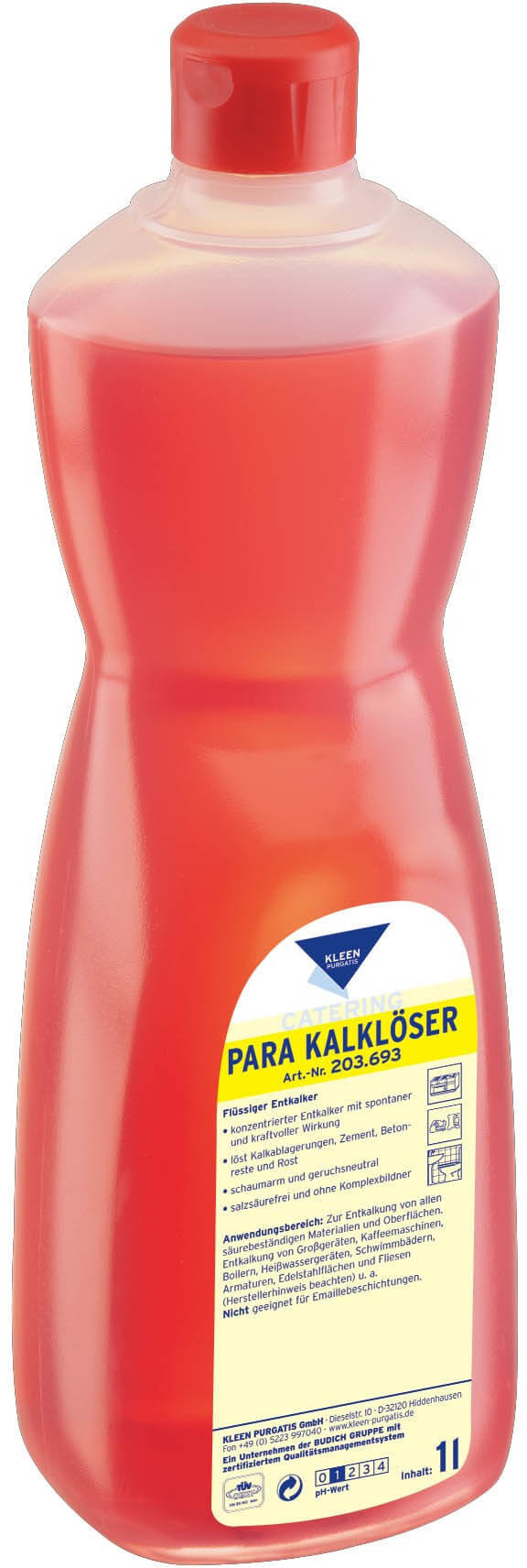 Kleen Para Decalcifier - środek odkamieniający - 1 litr