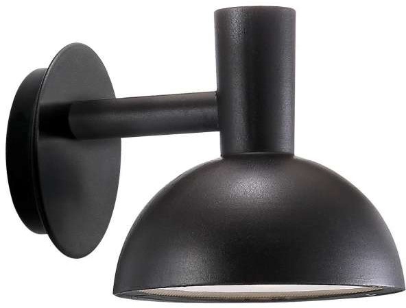 DFTP Zewnętrzna LAMPA ścienna ARKI 75181003 DFTP ogrodowa OPRAWA metalowy kinkiet elewacyjny outdoor IP54 czarny 75181003