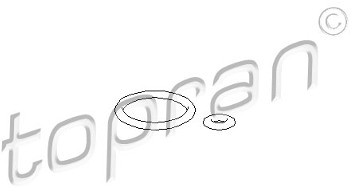 TOPRAN Regulator ciśnienia paliwa 100 736