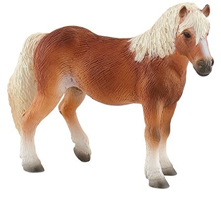 Bullyland 62696  figurka do gier, półbuty Haflinger klacz, ok. 13,6 cm