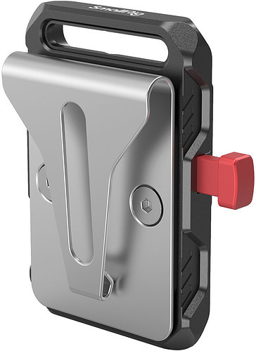 smallrig 2990 Mini V-Lock Battery Plate with Belt Clip adapter v-lock