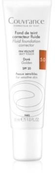 Avene Avne Couvrance podkład kryjący w płynie SPF 20 odcień 5.0 Golden 30 ml