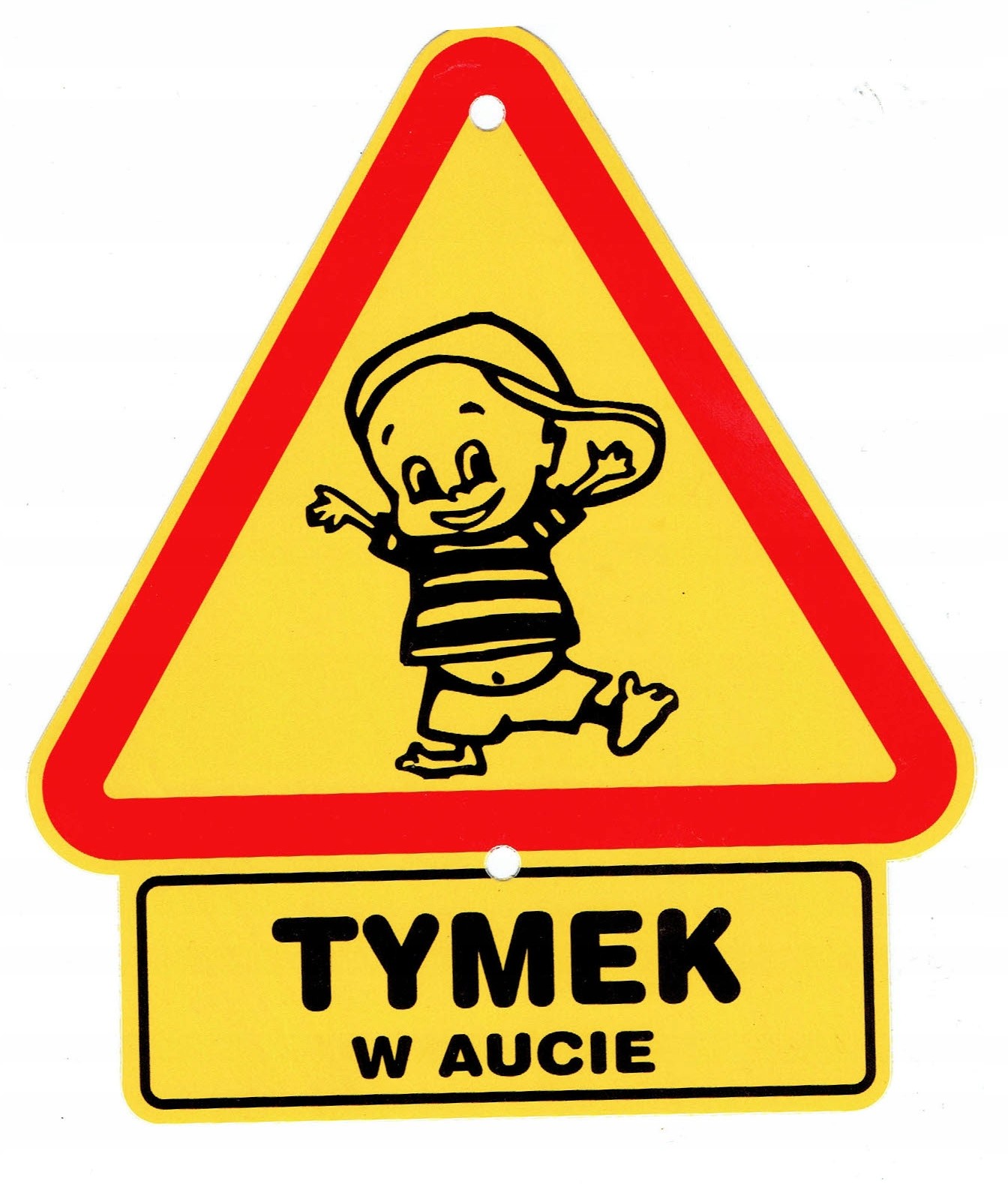 Tabliczka z imieniem Dziecko W Aucie różne imiona