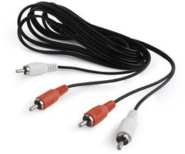 Gembird kabel cinch audio 2rca/2rca 7.5m czarny cca-2r2r-7.5m CCA-2R2R-7.5M CCA-2R2R-7.5M
