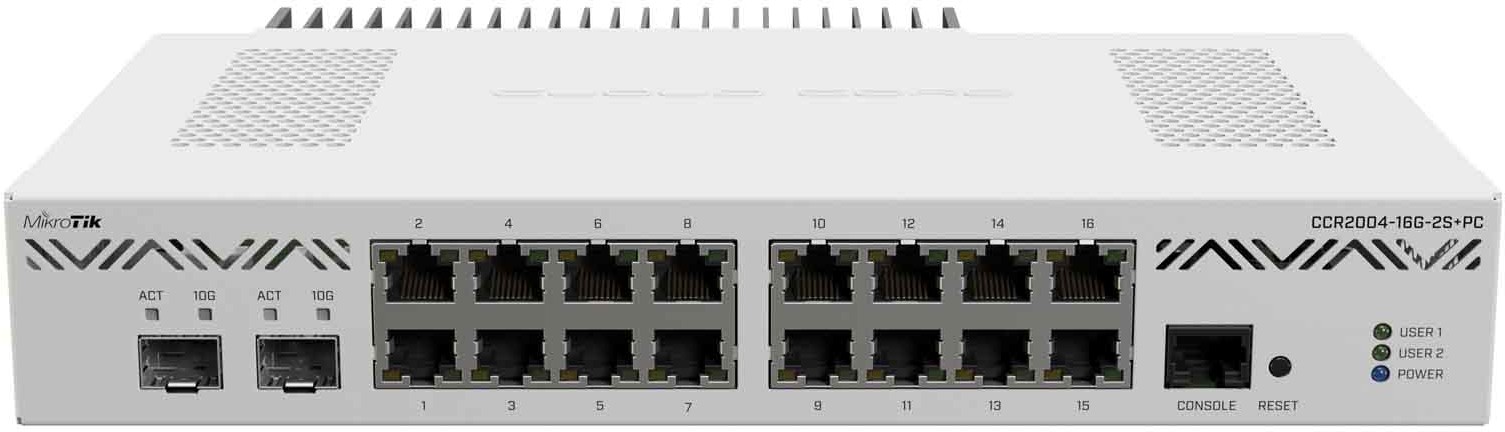 Mikrotik Cloud Core Router CCR2004-16G-2S+PC CCR2004-16G-2S+PC