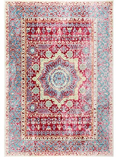 Vintage Dywaniki benuta klasyczny dywan Visconti znak Öko-Tex Standard 100- 100% poliester patchwork tkany maszynowo salon 4053894690778