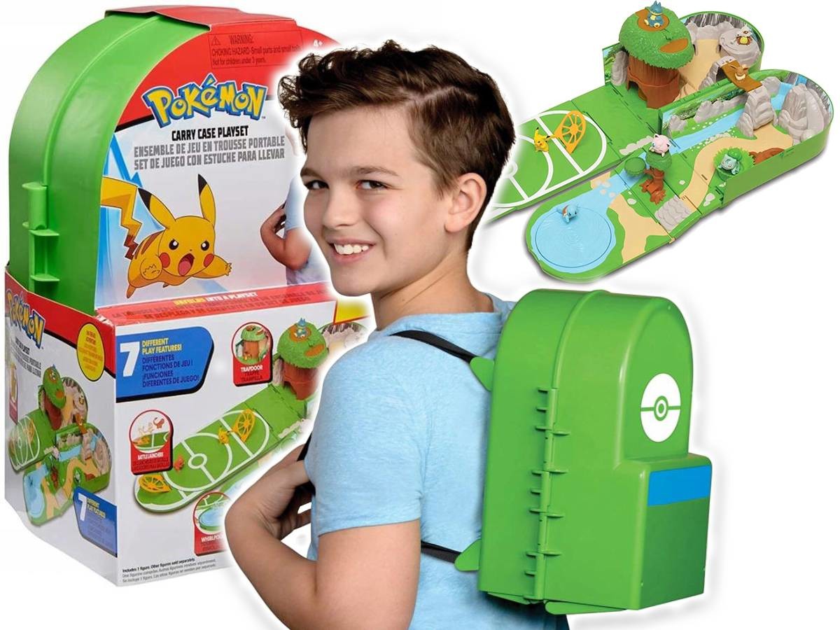Oryginalny Plecak Arena Bitewna Pokemon Pikachu