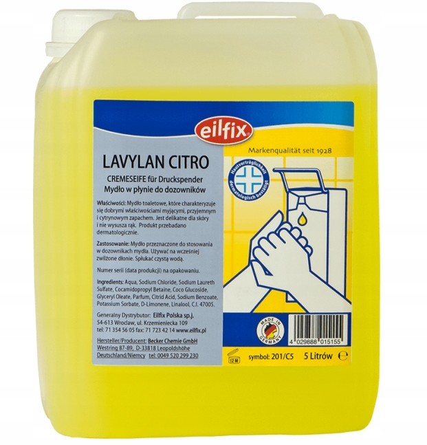 Eva Natura Eilfix Niemieckie Lavylan Citro 5l