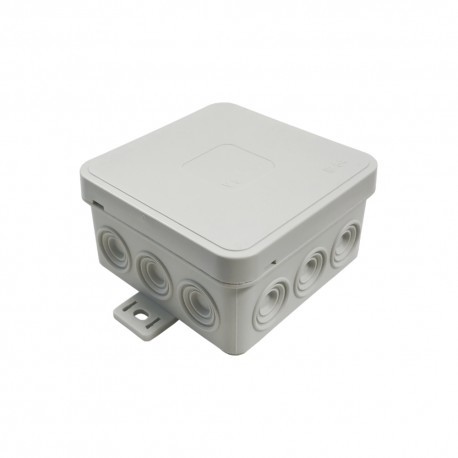 ViPlast Puszka natynkowa 035-03 12-wlotowa IP54 szara 2377 035-03