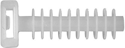 Sysfix sysfix 3530801  Pack firmy 100 kołek rozporowy kołnierz TBR (poliamid, 8 MM) Czarny