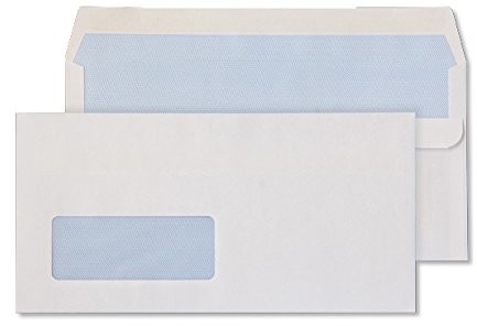Purely Everyday purely Everyday przez  /100 PR Blake Mailing envelope, samoprzylepna, DIN, 80 G/M, 110 X 220 MM, 100 W każdej paczce, białe 12774/100 PR