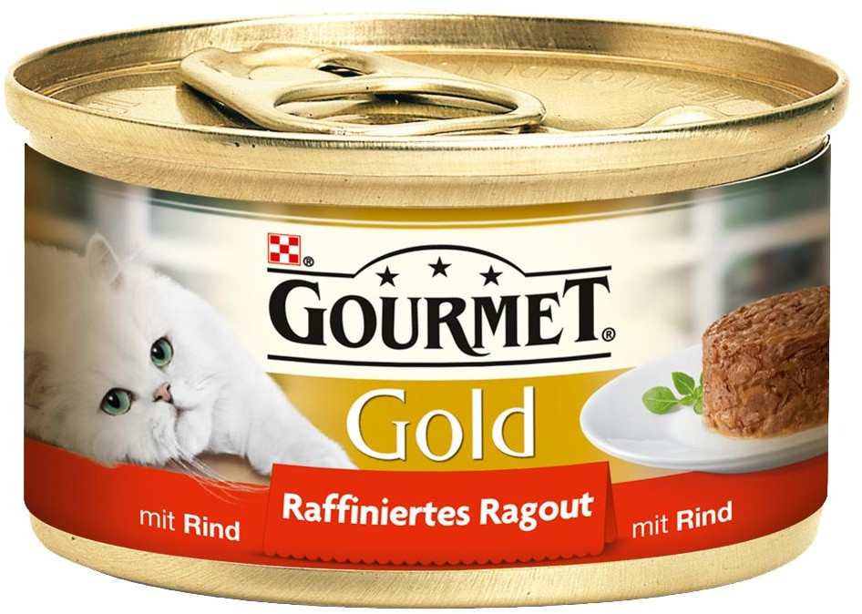Purina Gourmet Gold Ragout, 12 x 85 g - Tuńczyk