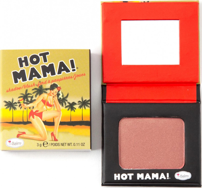 The Balm HOT MAMA! - Mini róż do policzków - 3 g