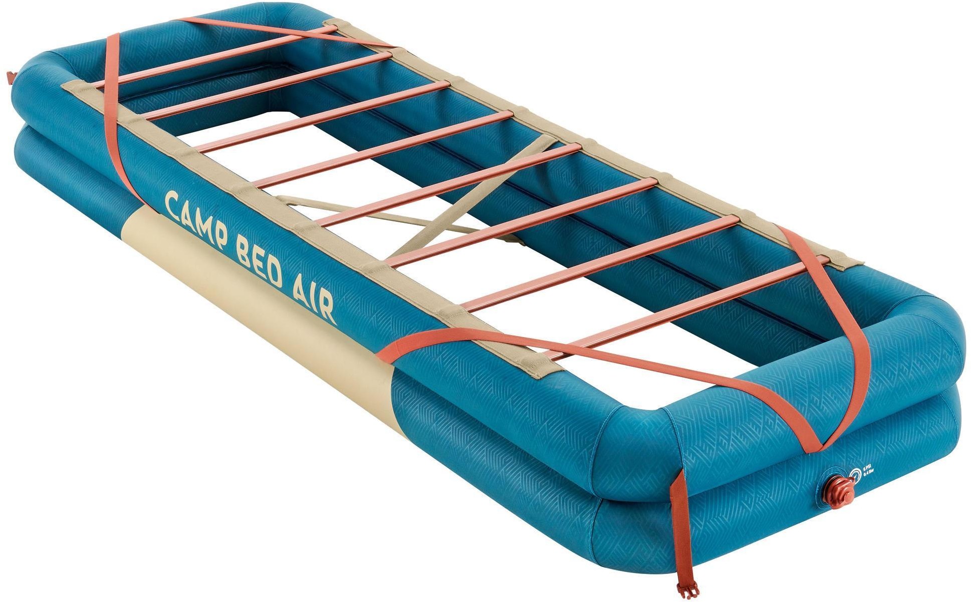 QUECHUA Łóżko polowe (stelaż) - CAMP BED AIR 70 CM - 1-osobowe