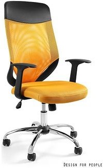 Unique Fotel biurowy MOBI PLUS żółty (W-952-10)
