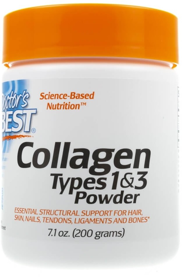 Doctor's Best Doctor's Best Collagen Typu 1 i 3 - 200 g DRB203