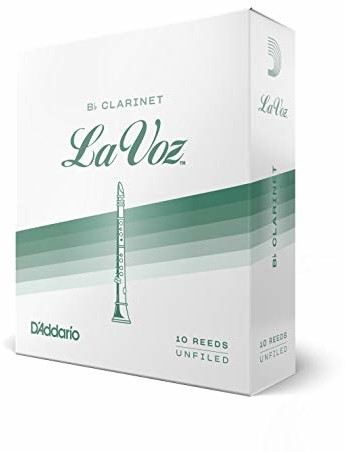 Rico La Voz stęchniki o średniej wytrzymałości do klarnetu Bb (opakowanie 10 sztuk) RCC10MD