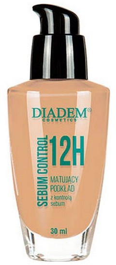 Diadem Podkład Matujący Sebum Control 12H Nr 3