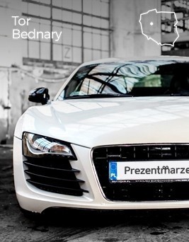 Jazda za kierownicą Audi R8 V8  Tor Bednary P0004342
