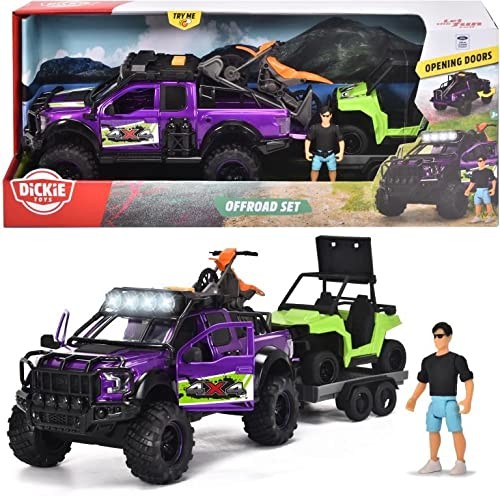 Dickie 203837019 Playlife Rozsz. zestaw offroad, 38 cm 204622