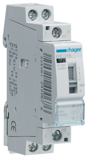 Hager Przekaźnik instalacyjny 2NO 16A 230V ERC216 ERC216
