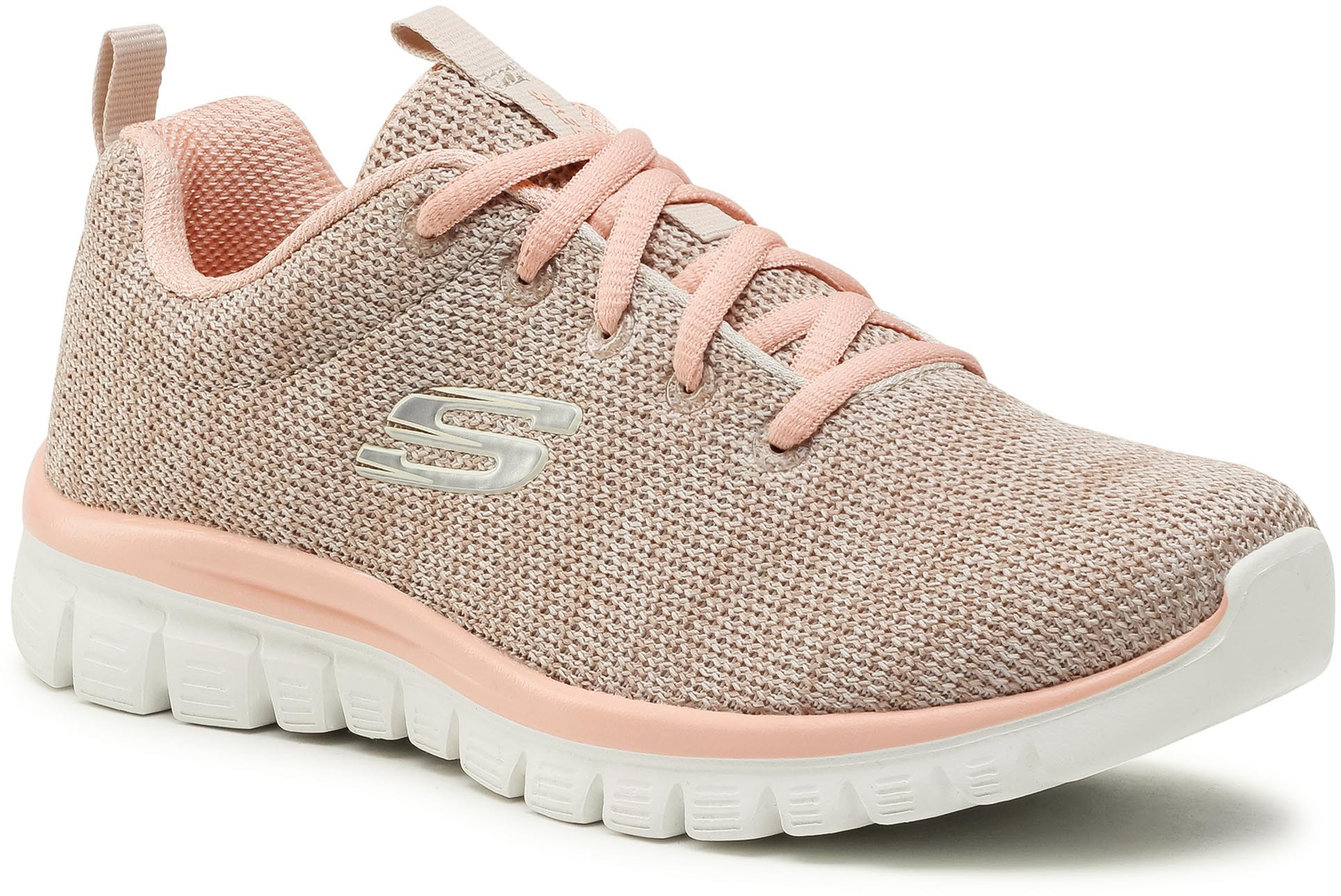 Skechers Buty Twisted Fortune 12614/GYMN Gray/Mint