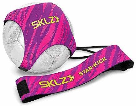 SKLZ Star-Kick ręce wolne Solo Soccer Trainer - pasuje do piłek rozmiar 3, 4 i 5