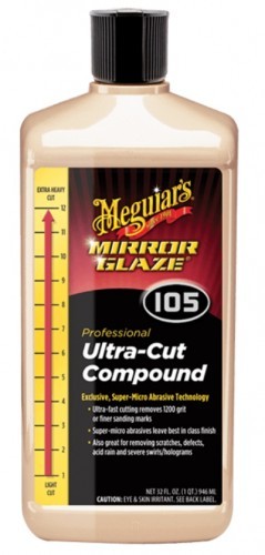 Meguiars MIRROR GLAZE ULTRA-CUT COMPOUND 105 946ml