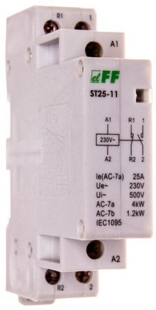 F&F Filipowski sp.j. Stycznik modułowy 25A 1Z 1R 230V AC ST25-11