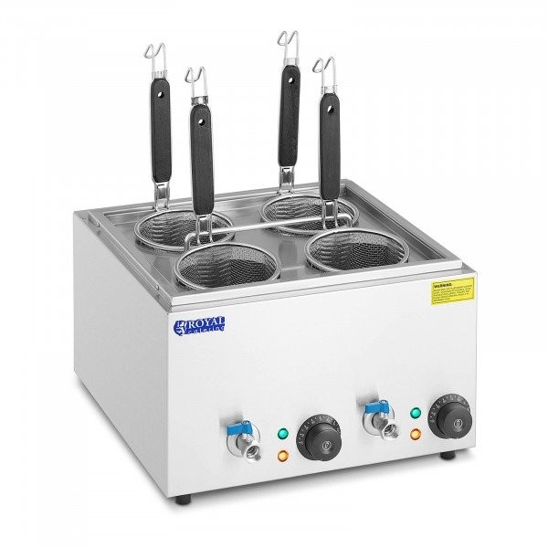 Royal Catering Warnik do makaronu z 4 koszami temp 30-110 °C RC-0042