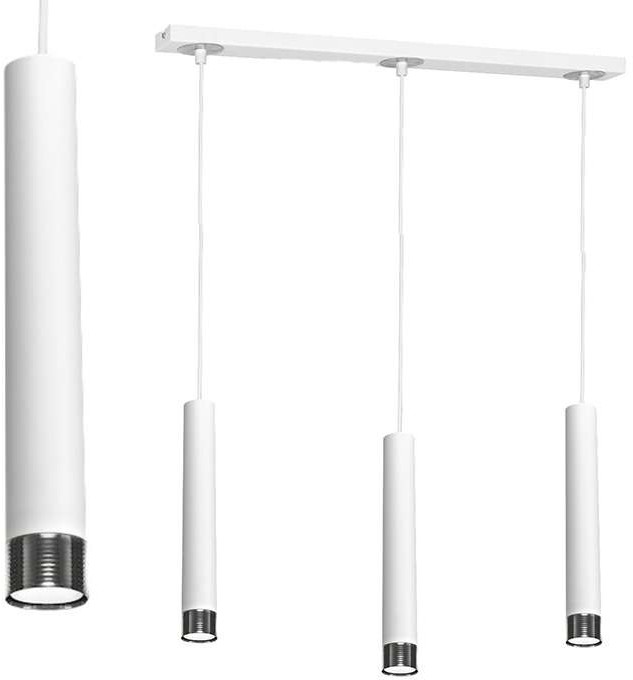 Milagro Lampa wisząca DANI WHITE/CHROME 3xGU10 MLP6228