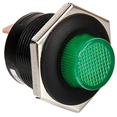 Lampa Lampa 45539 przycisk przełącznika z diodami LED  zielony 45539