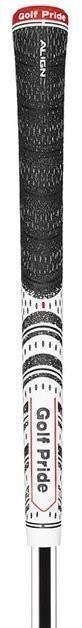 Golf Pride Decade Multicompound Cord Golf Grip Black/White Midsize