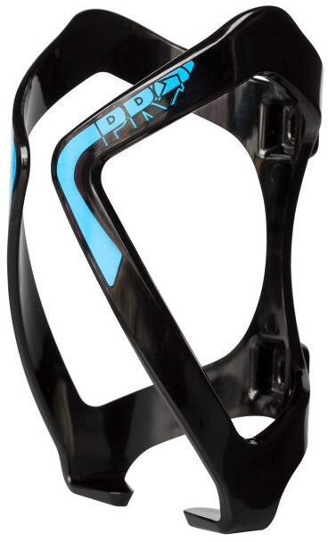 PRO Uchwyt do bidonu Poliwęglan, black/blue 2021 Uchwyty FAPRBC0030