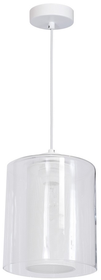 Luminex Żyrandol ELDA 1xE27/60W/230V biały (8251)