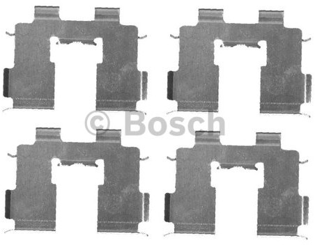 Bosch Zestaw osprzętu do okładzin hamulców tarczowych 1 987 474 452