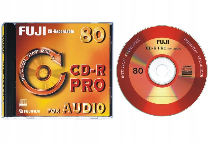 Fuji Cd-r Pro Audio 1szt - case CD
