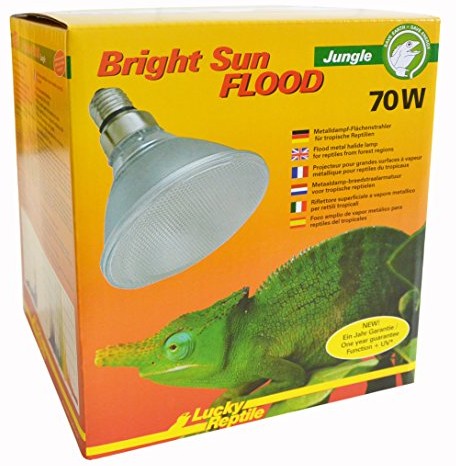 Lucky Reptile Bright Sun UV Jungle, lampa metalowa do oprawy E27 z promieniowaniem UVA i UVB LLB173