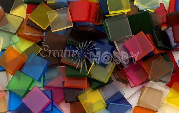 Folia Mozaika transparentna 10x10 mm - 190 sztuk 57209