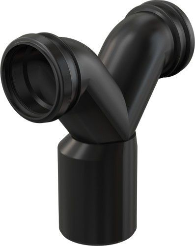 Alca plast PODWÓJNE KOLANO POŁĄCZENIOWE 90 /90/110 mm Z USZCZELKAMI AQ/M909