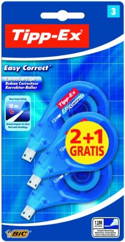 Tipp-Ex TIPP-EX Easy Correct jednorazowy Correction Roller Extra Lang 3 sztuki 8395492