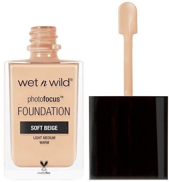 WET N WILD WET N WILD Photo Focus Foundation Soft Beige 30ml 73153-uniw