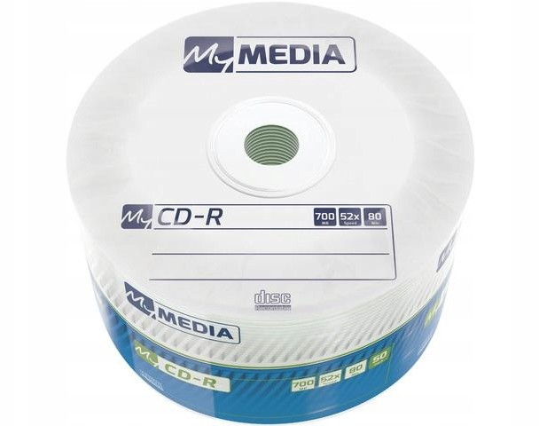Cd-r My Media 700MB Wrap (Spindle 50)