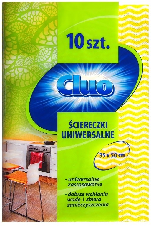 Cluo Cluo ściereczki uniwersalne 10 szt.