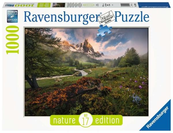 Ravensburger Puzzle 1000el Francuskie Alpy 159932