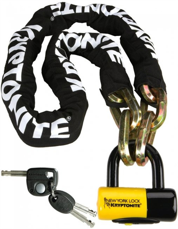 Kryptonite Łańcuch New York Fahgettaboudit czarny / Rozmiar: 150 cm