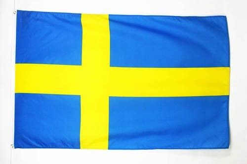 AZ FLAG Flaga Flaga Szwecji szwedzka 150 x 90 cm  90 x 150 cm  flagi AZ Flag najwyższa jakość 3700733802045